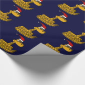 Lustige Klapperschlange in der Geschenkpapier (Ecke)