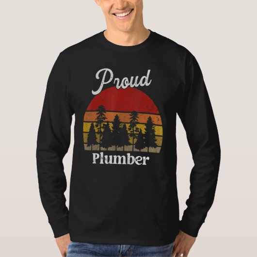 Lustige Klempner-Shirts Berufsbezeichnung Berufe T-Shirt (Vorderseite)