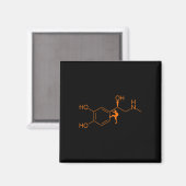 Lustige Kletter-Adrenalin-Formel, Felsenkletterer Magnet (Vorderseite/Rückseite)