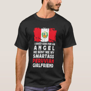 Lustige Klugscheißerin Peruanische Freundin Peru-F T-Shirt