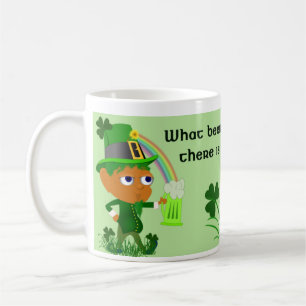 Lustige Kobold-Bier-Tasse Kaffeetasse