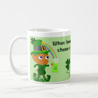 Lustige Kobold-Bier-Tasse Kaffeetasse