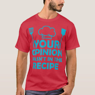 lustige Koch Art Damen  Konditorei Koch Kochen T-Shirt