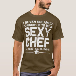 lustige Koch Design Männer Frauen kochen Neuheit c T-Shirt