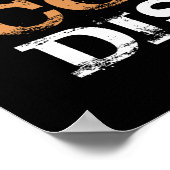 lustige Kochfreunde Wortkunst Poster (Ecke)