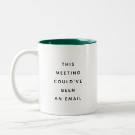 Lustige Kollegen-Zitate Büro-Humor-Geschenktasse Zweifarbige Tasse
