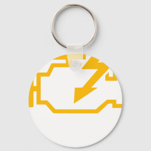 Lustige Kontrollleuchte Mechaniker Macanic Machani Schlüsselanhänger