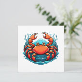 lustige Krabbe (Stehend Vorderseite)