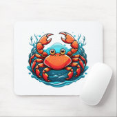 lustige Krabbe Mousepad (Mit Mouse)