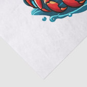 lustige Krabbe Seidenpapier (Detail)