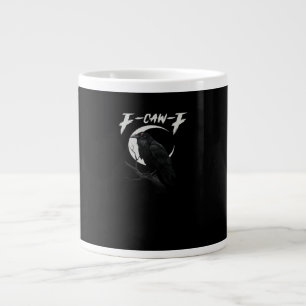 Lustige Krähe Essential Retro Klassiker Jumbo-Tasse