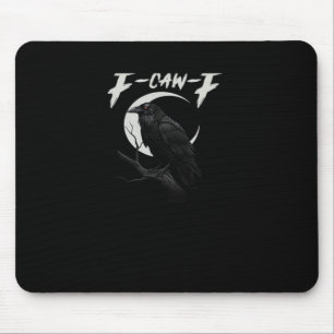 Lustige Krähe Retro-Klassiker-Stil Mousepad