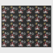 Lustige Krake Sankt Geschenkpapier (Flach)