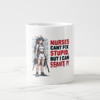 Lustige Krankenpfleger-Kaffeetasse — Sarkastisches Jumbo-Tasse
