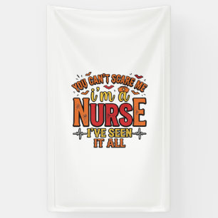 Lustige Krankenschwester Halloween Du Kannst Mich Banner