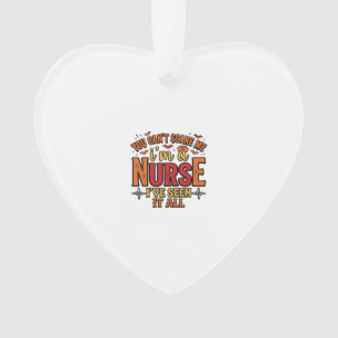 Lustige Krankenschwester Halloween Du Kannst Mich  Ornament