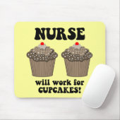 Lustige Krankenschwester Mousepad (Mit Mouse)