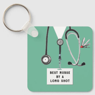 Lustige Krankenschwester Schlüsselanhänger