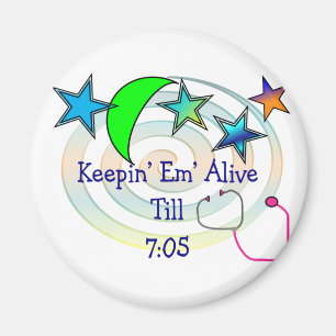 Lustige Krankenschwester-T - Shirts und Geschenke Magnet