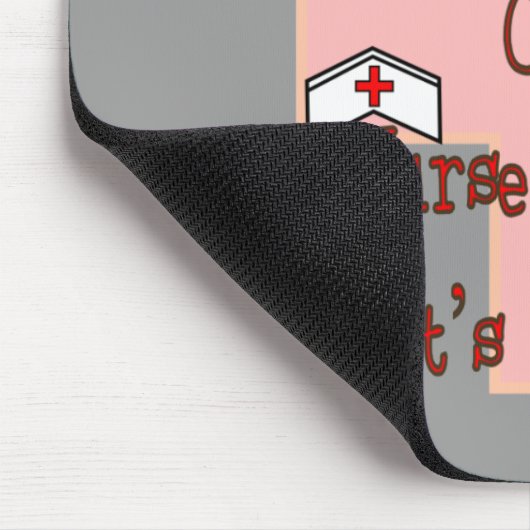 Lustige Krankenschwester-T - Shirts und Geschenke Mousepad (Ecke)