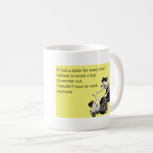 Lustige Krankenschwester-Tasse Kaffeetasse (VorderseiteRechts)