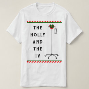Lustige Krankenschwester Weihnachten T-Shirt
