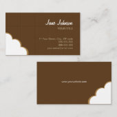 Lustige kreative Visitenkarte des (Vorne/Hinten)