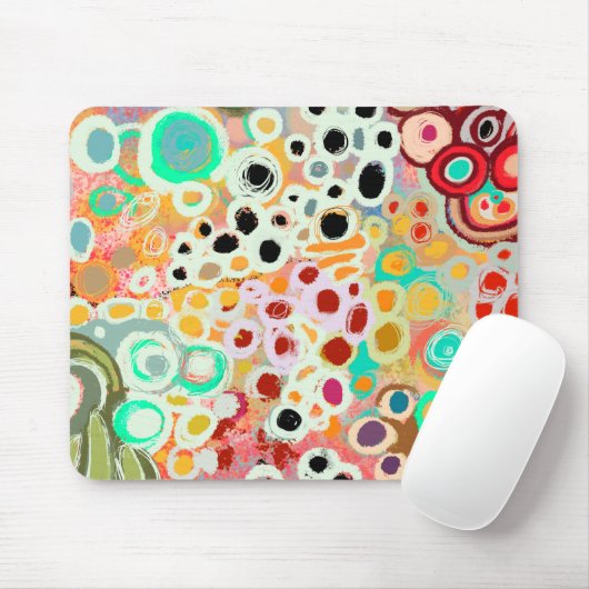 lustige Kreise Mousepad (Mit Mouse)