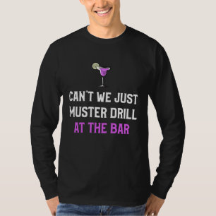 Lustige Kreuzfahrt-Schiffs-Urlaub-Muster-Drill für T-Shirt