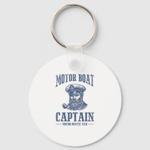 Lustige Kreuzfahrt-Shirts für Männer Motorboot-Kap Schlüsselanhänger