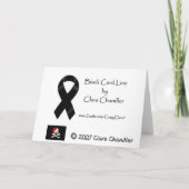 Lustige Kris Kringle Roger Karte (Rückseite)