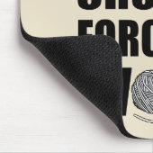 lustige Kroketten-Zitate Mousepad (Ecke)