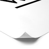 lustige Kroketten-Zitate Poster (Ecke)