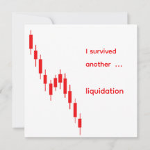 Lustige Krypto "Ich habe eine weitere Liquidation