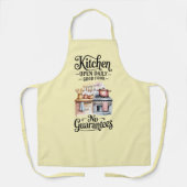 Lustige Küchenserie Design #3 Schürze (Vorderseite)