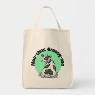Lustige Kuh Danke-Tasche Pun Geschenk Tragetasche