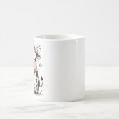 Lustige Kuh Farm Cardio Kaffeetasse (Mittel)
