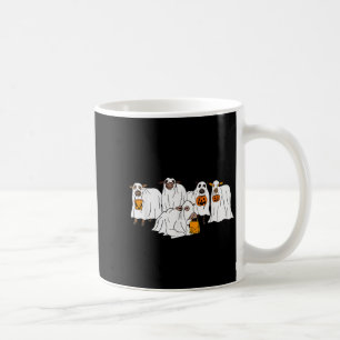 Lustige Kuh Geist Halloween Farmer Süßigkeiten ode Kaffeetasse