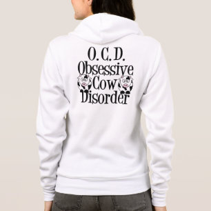 Lustige Kuh Hoodie