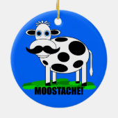 lustige Kuh Keramik Ornament (Hinten)