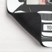 Lustige kundenspezifische Auto-Foto-Straßen-Reise Mousepad (Ecke)