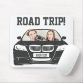 Lustige kundenspezifische Auto-Foto-Straßen-Reise Mousepad (Mit Mouse)
