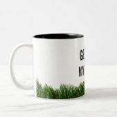 Lustige kundenspezifische Farbe/Text gehen von Zweifarbige Tasse (Links)