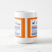 Lustige kundenspezifische Verordnungs-Kakao-Tasse Kaffeetasse (Mittel)