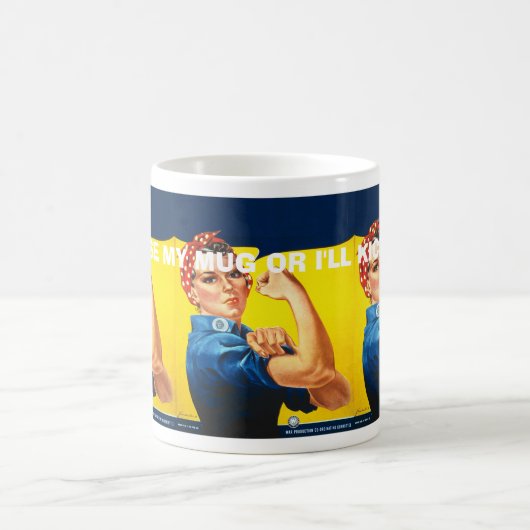 lustige kundenspezifische Vintage Tasse, Kaffeetasse (Mittel)