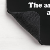 Lustige Kunst oder Kunstlehrer Kunststudent Mädche Mousepad (Ecke)