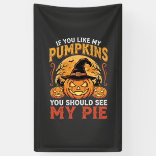 Lustige Kürbisse Halloween-Pie-Design_1 Banner