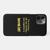 Lustige Laborkittel-Logik: Der ultimative Argument Case-Mate iPhone Hülle (Rückseite (Horizontal))