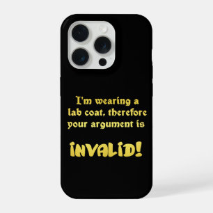 Lustige Laborkittel-Logik: Der ultimative Argument iPhone 15 Pro Hülle