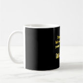 Lustige Laborkittel-Logik: Der ultimative Argument Kaffeetasse (Links)